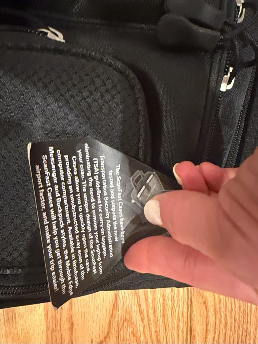 Black Men’s Backpack